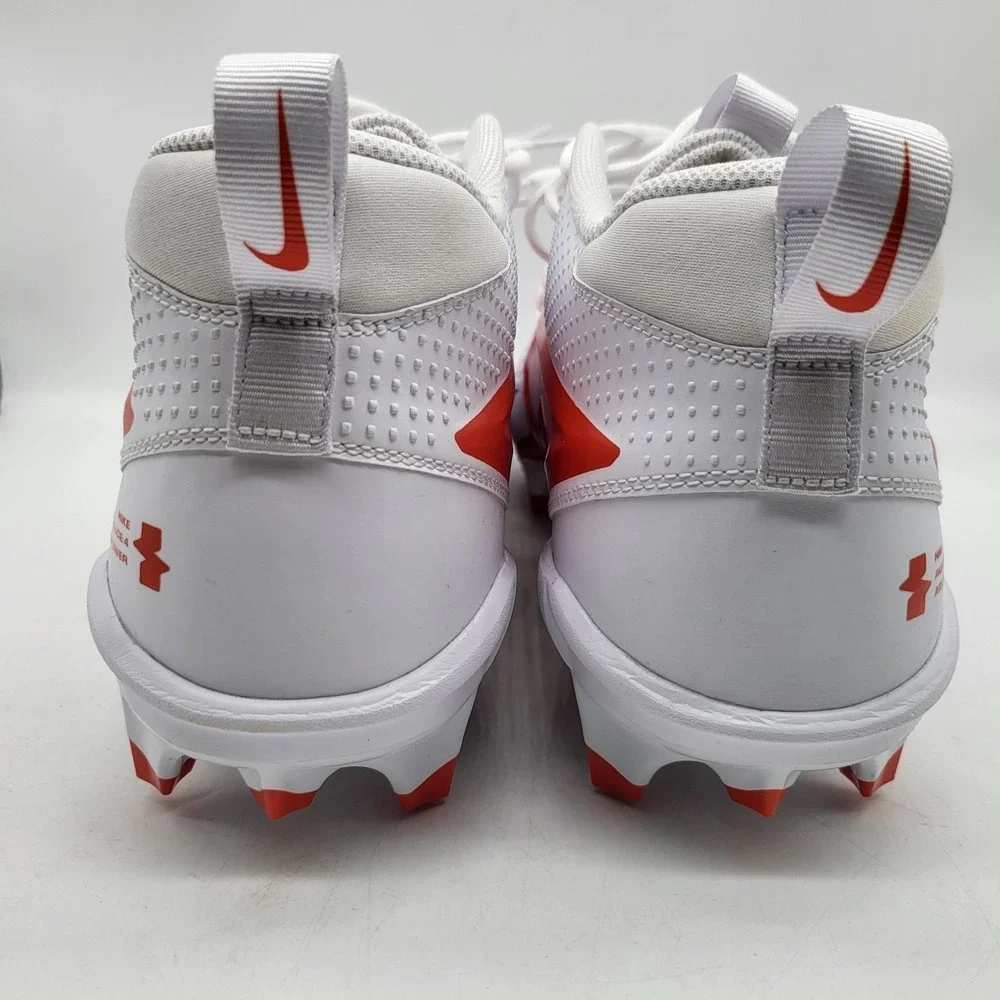 Nike Alpha Menace 4 Men 13 White‎ Red Football Cleats FZ7703-103